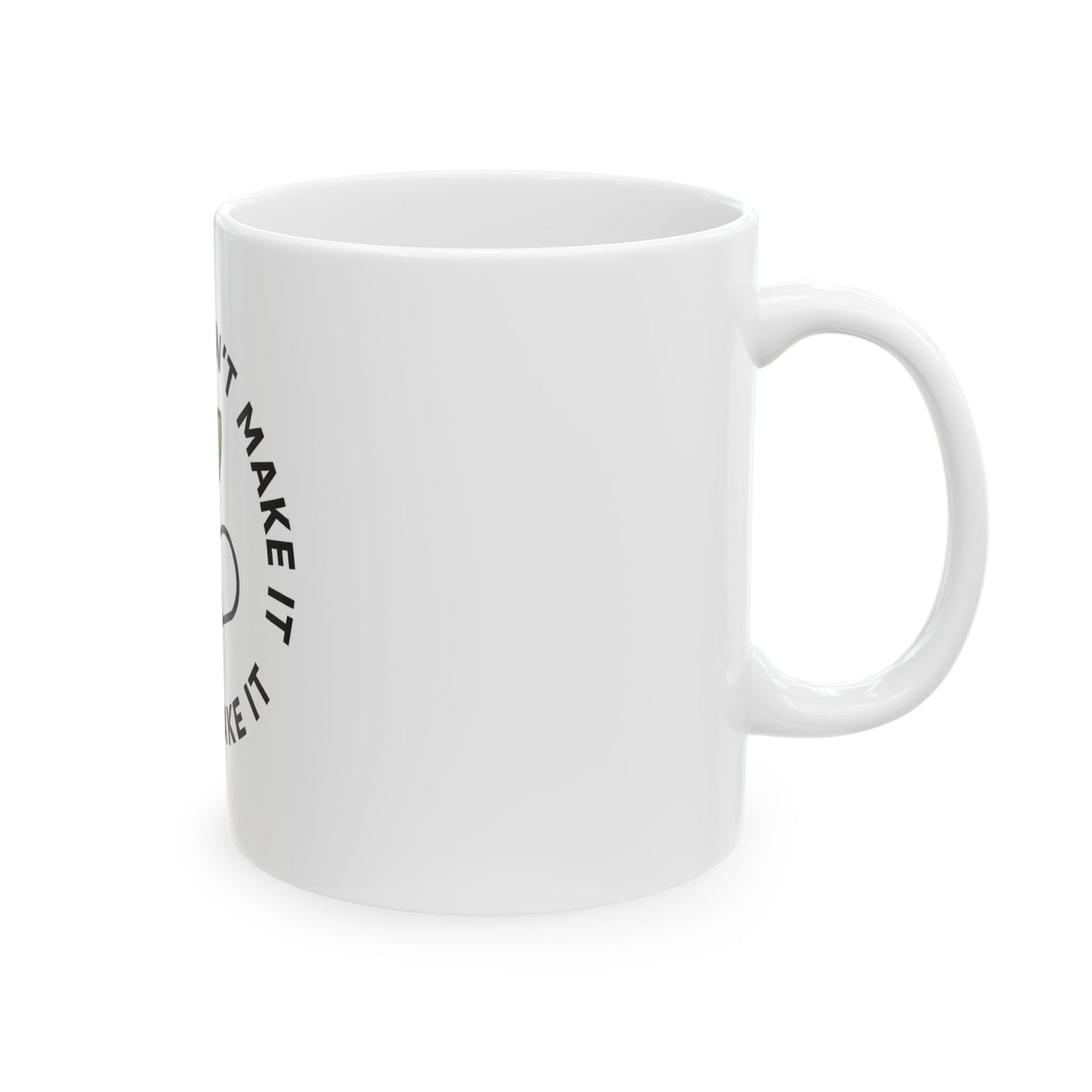 Nature-Inspired Ceramic Mug - Eco-Friendly Sip, Perfect Gift for Nature Lovers, Motivational Cup, Sustainable Living, Plant-Based Lifestyle